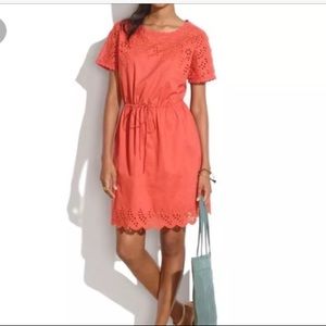 Madewell Eyelet Wildfield Dress A1035